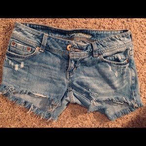 Jean shorts size 4 American Eagle